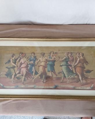 Quadro Apollo e le Muse di Peruzzi