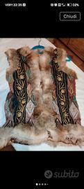 Gilet  in pelliccia (giacca) tg xs