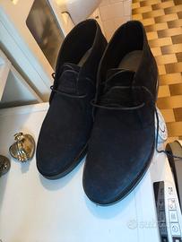 2 paia di scarpe camoscio tipo Clarks