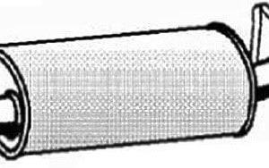 SILENZIATORE TERMINALE FIAT TIPO I