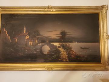 olio su tela Claudio Massini