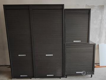 Mobil a tapparella per box o cantina 