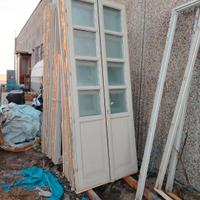 finestre in legno con inglesina