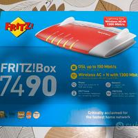 MODEM FRITZ BOX 7490 FIBRA OTTICA FTTC