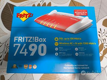 MODEM FRITZ BOX 7490 FIBRA OTTICA FTTC