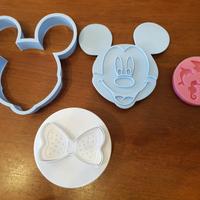 4 stampini per biscotti e pasta zucchero