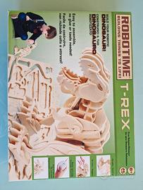 T-Rex in legno Robotizzato