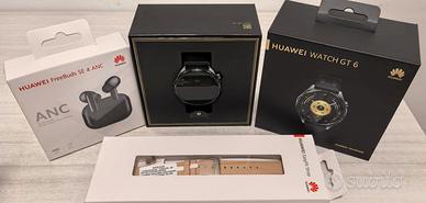 Huawei Gt 6 + FreeBuds + Cinturino NUOVI +GARANZIA