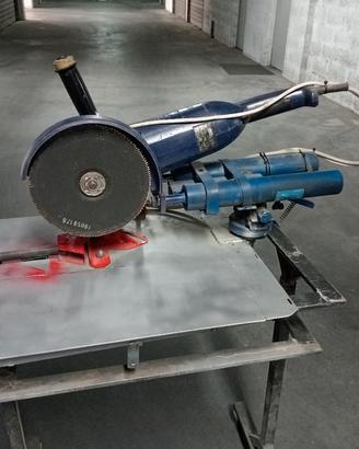 troncatrice autocostruito x metallo artigianalment
