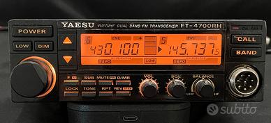 YAESU FT 4700 RH Ricetrasmettitore bibanda VHF UHF