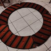 Set 4 Cuscini CopriPanca a Mezzaluna.Anni ‘80,Tess