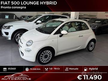 Fiat 500 1.0 Hybrid Lounge FINANZIABILE
