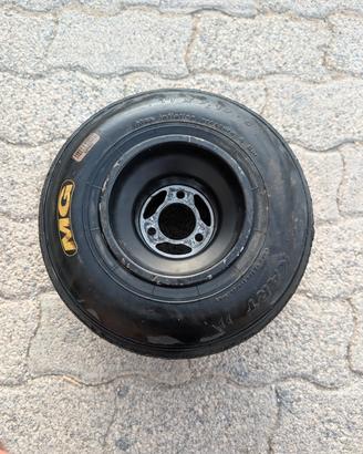 Ruota Go-Kart Usata Memorabilia Oggetto d'Arredo 