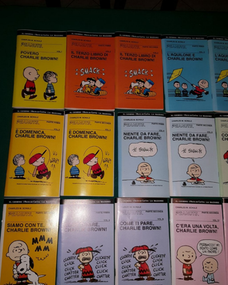 Collezione libretti a fumetti Charlie Brown