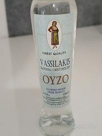 Bottiglia Mignon Liquore Ouzo Vassilakis Miniatura