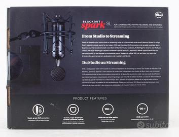 Microfono XLR - Blue Blackout Spark SL / NUOVO