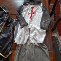 vestiti di carnevale Templare-Ninja 9/12 anni