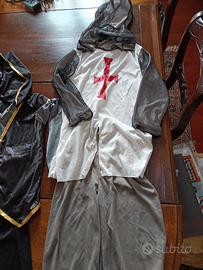 vestiti di carnevale Templare-Ninja 9/12 anni