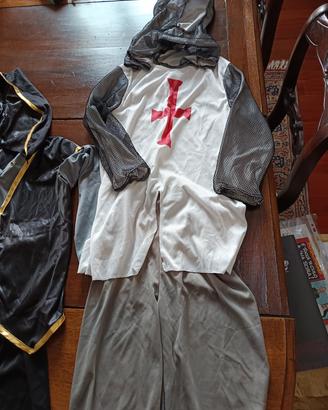 vestiti di carnevale Templare-Ninja 9/12 anni