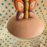 barattolo thun con farfalla 