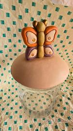barattolo thun con farfalla 