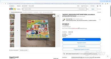 LEGO DUPLO PET SHOP 5656 negozio di animali