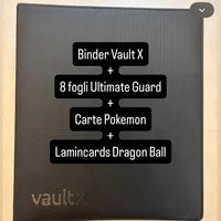 Vault X raccoglitore piu carte