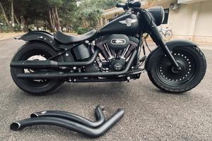 FATBOY LO 2012 NERO con STAGE2