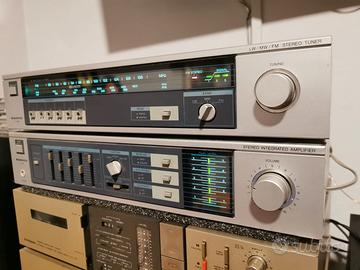 🎵 Sanyo amplificatore e radio 