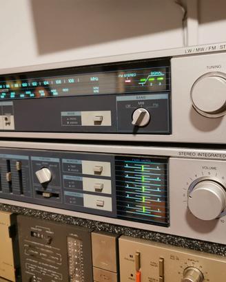 🎵 Sanyo amplificatore e radio 