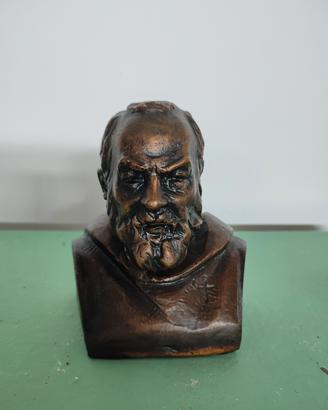 statua in bronzo di Padre Pio. quasi 5 kg 