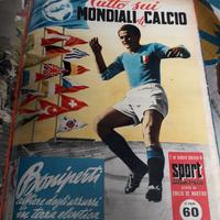 libro riviste rilegate anni 50 sport