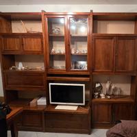 mobile soggiorno legno massello arte povera