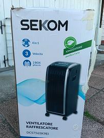 raffrescatore ventilatore e ionizzatore d'aria 