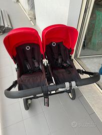 Passeggino gemellare bugaboo donkey 2