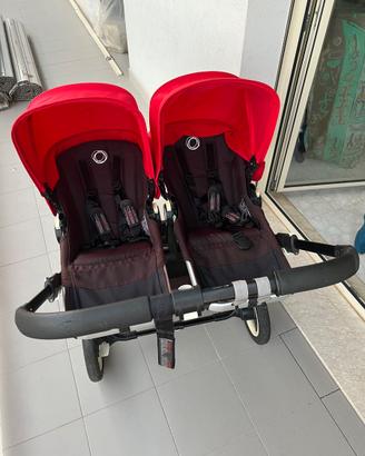 Passeggino gemellare bugaboo donkey 2