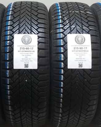 4 GOMME 215 60 17 GITI A68416