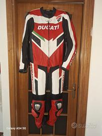 tuta pelle ducati