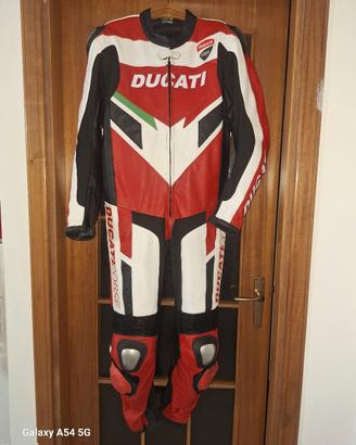 tuta pelle ducati
