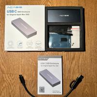 Case esterno ACASIS per SSD originali Apple