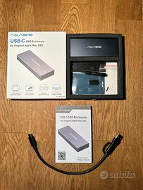 Case esterno ACASIS per SSD originali Apple