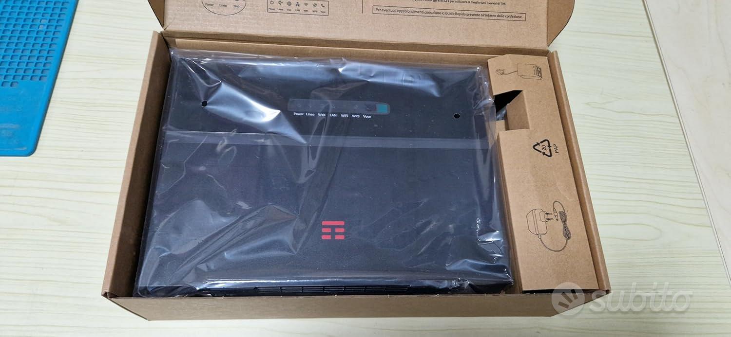TIM MODEM HUB+ PLUS Wi-Fi 6 + MODULO FTTH SFP - Informatica In vendita ...