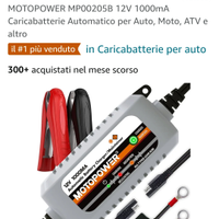 Mantenitore di carica moto ed auto