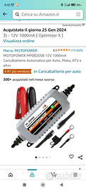 Mantenitore di carica moto ed auto