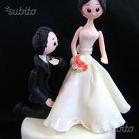 Sposi per torta nuziale