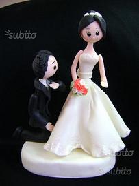 Sposi per torta nuziale