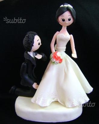 Sposi per torta nuziale
