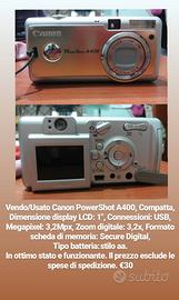 Canon PowerShot A400