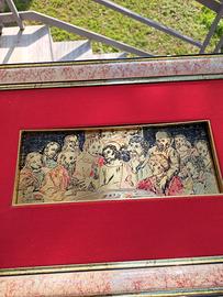 Il Cenacolo- incisione a bulino