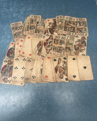 Carte taroch 78 pezzi Grinaud vintage